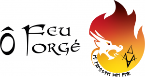 Logo de victorien meuriot ô feu forgé